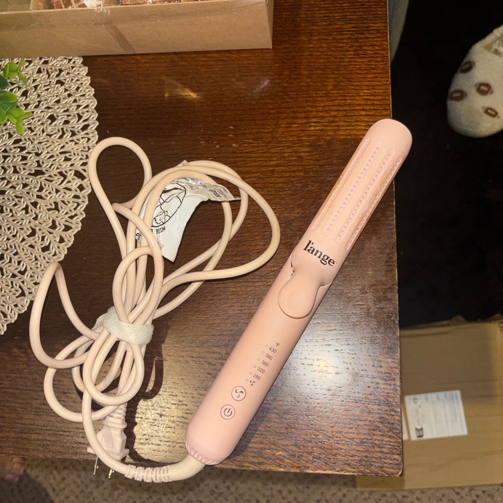 L'ange Blush Pink Hair Straightener
